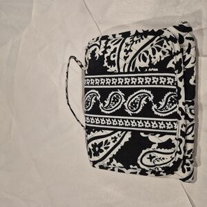 Vera Bradley Midnight Paisley Cosmetic/Toiletry Bag
